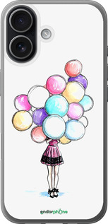 Силиконовый чехол Шарики для Apple iPhone 17 - 4387u-4031 изображение 