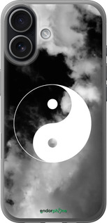 Силиконовый чехол Инь и Янь для Apple iPhone 17 - 4389u-4031 изображение 