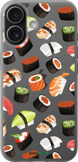 Силиконовый чехол Суши для Apple iPhone 17 - 4404u-4031 изображение 