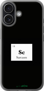 Силиконовый чехол Сарказм для Apple iPhone 17 - 4501u-4031 изображение 