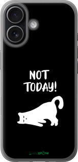 Силиконовый чехол Уставший кот для Apple iPhone 17 - 4535u-4031 изображение 