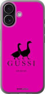 Силиконовый чехол Гуси для Apple iPhone 17 - 4561u-4031 изображение 
