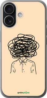 Силіконовий чехол Думки для Apple iPhone 17 - 4568u-4031 изображение 