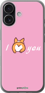 Силиконовый чехол Люблю1 для Apple iPhone 17 - 4587u-4031 изображение 