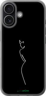 Силіконовий чехол Силует1 для Apple iPhone 17 - 4590u-4031 изображение 