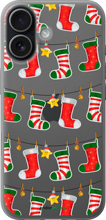 Силиконовый чехол Новогодний 9 для Apple iPhone 17 - 4622u-4031 изображение 