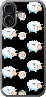 Силіконовий чехол Овечки1 для Apple iPhone 17 - 4637u-4031 изображение 