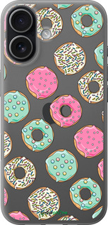 Силиконовый чехол Пончики 1 для Apple iPhone 17 - 4657u-4031 изображение 