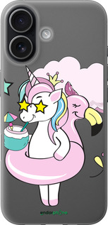 Силиконовый чехол Crown Unicorn для Apple iPhone 17 - 4660u-4031 изображение 