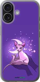 Силиконовый чехол Кот2 для Apple iPhone 17 - 4676u-4031 изображение 