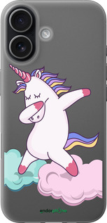 Силиконовый чехол Единорог для Apple iPhone 17 - 4702u-4031 изображение 