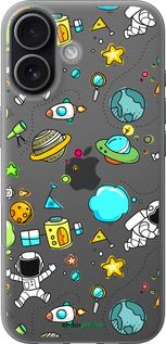 Силиконовый чехол Космос для Apple iPhone 17 - 4735u-4031 изображение 