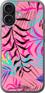 Силиконовый чехол Растительный узор 2 для Apple iPhone 17 - 4740u-4031 изображение 