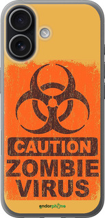 Силіконовий чехол Biohazard 1 для Apple iPhone 17 - 4817u-4031 изображение 