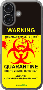 Силіконовий чехол Biohazard 9 для Apple iPhone 17 - 4825u-4031 изображение 