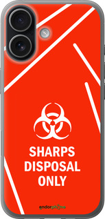 Силіконовий чехол biohazard 27 для Apple iPhone 17 - 4843u-4031 изображение 