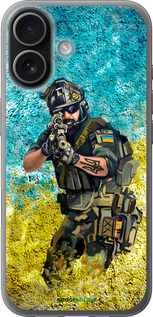 Силиконовый чехол Воин ЗСУ для Apple iPhone 17 - 5311u-4031 изображение 