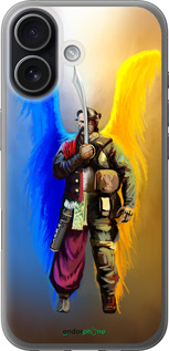 Силиконовый чехол Воин-Ангел для Apple iPhone 17 - 5317u-4031 изображение 