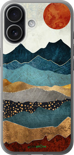 Силиконовый чехол Закат горы для Apple iPhone 17 - 5434u-4031 изображение 