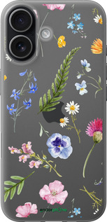 Силиконовый чехол Цветочный фон v2 для Apple iPhone 17 - 5472u-4031 изображение 