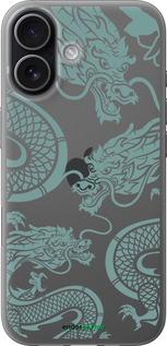 Силіконовий чехол Дракон для Apple iPhone 17 - 5476u-4031 изображение 