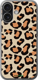 Силиконовый чехол Пятна леопарда v2 для Apple iPhone 17 - 5496u-4031 изображение 