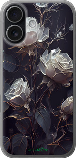 Силіконовий чехол Троянди 2 для Apple iPhone 17 - 5550u-4031 изображение 