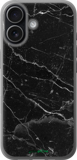 Силиконовый чехол Черный мрамор v2 для Apple iPhone 17 - 5568u-4031 изображение 