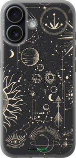 Силіконовий чехол Фаза місяця для Apple iPhone 17 - 5605u-4031 изображение 