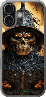 Силиконовый чехол Череп 2 для Apple iPhone 17 - 5652u-4031 изображение 