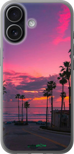 Силіконовий чехол Пальми для Apple iPhone 17 - 5873u-4031 изображение 