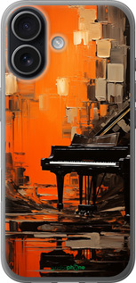 Силиконовый чехол Чехол для телефона Оранжевый Рояль для Apple iPhone 17 - 5937u-4031 изображение 