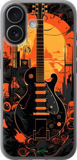 Силіконовий чехол Гитара для Apple iPhone 17 - 5957u-4031 изображение 