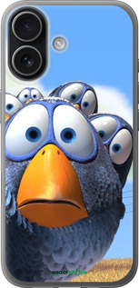 Силиконовый чехол Angry Birds для Apple iPhone 17 - 6008u-4031 изображение 