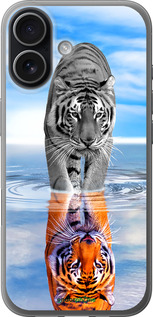 Силиконовый чехол Тигр для Apple iPhone 17 - 6016u-4031 изображение 