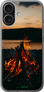 Силіконовий чехол Вогонь для Apple iPhone 17 - 6021u-4031 изображение 