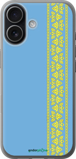 Силиконовый чехол Вышиванка 33 для Apple iPhone 17 - 602u-4031 изображение 