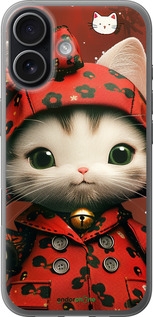 Силіконовий чехол Sweet Hello Kitty для Apple iPhone 17 - 6035u-4031 изображение 