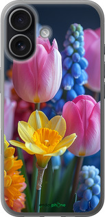 Силіконовий чехол Весняні квіти для Apple iPhone 17 - 6058u-4031 изображение 