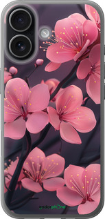 Силиконовый чехол 'Пурпурная сакура' для iPhone 17 изображение 11