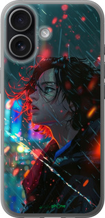 Силіконовий чехол Нічні вогні для Apple iPhone 17 - 6096u-4031 изображение 