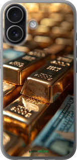 Силиконовый чехол Сияние золота для Apple iPhone 17 - 6104u-4031 изображение 