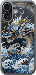 Силіконовий чехол Водяний дракон для Apple iPhone 17 - 6113u-4031 изображение 