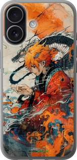 Силиконовый чехол Зеницу Агацума для Apple iPhone 17 - 6114u-4031 изображение 