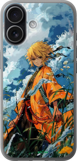 Силиконовый чехол Zenitsu Agatsuma для Apple iPhone 17 - 6117u-4031 изображение 