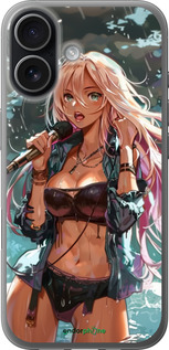 Силиконовый чехол Аниме-звезда под водопадом для Apple iPhone 17 - 6121u-4031 изображение 