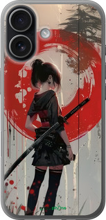 Силиконовый чехол Сумерки воина: Танец с катаной для Apple iPhone 17 - 6123u-4031 изображение 