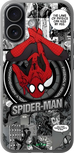 Силиконовый чехол Человек паук для Apple iPhone 17 - 6279u-4031 изображение 