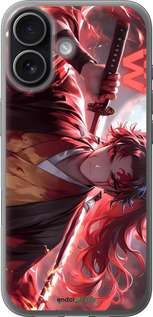 Силиконовый чехол Аниме воин для Apple iPhone 17 - 6281u-4031 изображение 