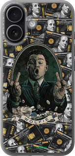 Силиконовый чехол Волк с валл стрит для Apple iPhone 17 - 6287u-4031 изображение 